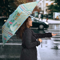 Hawaii Surfing Umbrella He'e Nalu DT05 - Polynesian Pride