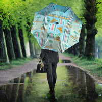 Hawaii Surfing Umbrella He'e Nalu DT05 - Polynesian Pride
