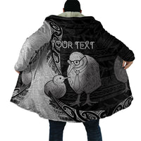 Personalised New Zealand Father's Day Cloak Papa Kiwi Bird Tribal Pattern DT05 - Polynesian Pride