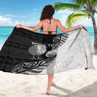 Personalised New Zealand Father's Day Sarong Papa Kiwi Bird Tribal Pattern DT05 - Polynesian Pride