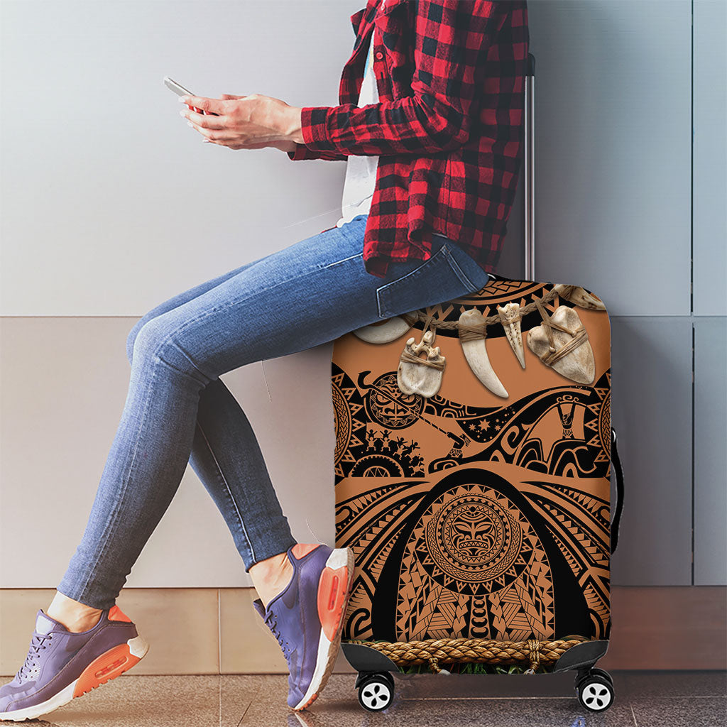 Polynesia Maui Tattoo Inspired Luggage Cover Tropical Leaf Skirt Costume