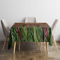 Polynesia Maui Tattoo Inspired Tablecloth Tropical Leaf Skirt Costume