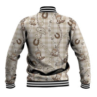 Hawaii Palaka Cowboy Baseball Jacket Shell Maile Lei With Western Patterns DT05 - Polynesian Pride