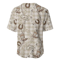 Hawaii Palaka Cowboy Baseball Jersey Shell Maile Lei With Western Patterns DT05 - Polynesian Pride