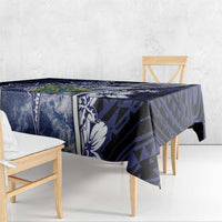 Pitcairn Islands Tablecloth Coat Of Arms Waves Style DT05 - Polynesian Pride
