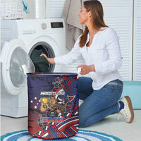 Samoa Wrestling Laundry Basket Polynesian Warrior Funny Style DT05 - Polynesian Pride