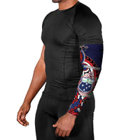 Personalised Samoa Wrestling Arm Sleeves Polynesian Warrior Funny Style DT05 - Polynesian Pride