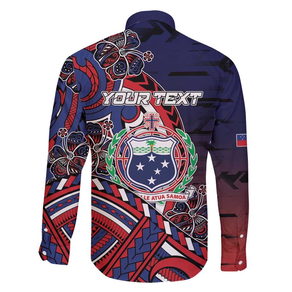 Personalised Samoa Wrestling Family Matching Long Sleeve Bodycon Dress and Hawaiian Shirt Polynesian Warrior Funny Style - Polynesian Pride