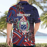 Personalised Samoa Wrestling Hawaiian Shirt Polynesian Warrior Funny Style DT05 - Polynesian Pride