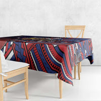 Samoa Wrestling Tablecloth Polynesian Warrior Funny Style DT05 - Polynesian Pride