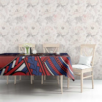 Samoa Wrestling Tablecloth Polynesian Warrior Funny Style DT05 - Polynesian Pride