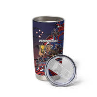Personalised Samoa Wrestling Tumbler Cup Polynesian Warrior Funny Style DT05 - Polynesian Pride