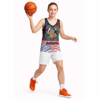 Personalised Samoa Boxing Basketball Jersey Samoan Boxer Funny Style DT05 - Polynesian Pride