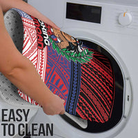 Samoa Boxing Bathroom Set Samoan Boxer Funny Style - Polynesian Pride