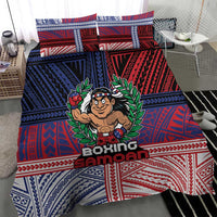 Samoa Boxing Bedding Set Samoan Boxer Funny Style - Polynesian Pride