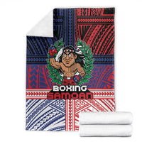 Samoa Boxing Blanket Samoan Boxer Funny Style - Polynesian Pride
