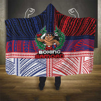 Samoa Boxing Hooded Blanket Samoan Boxer Funny Style DT05 - Polynesian Pride