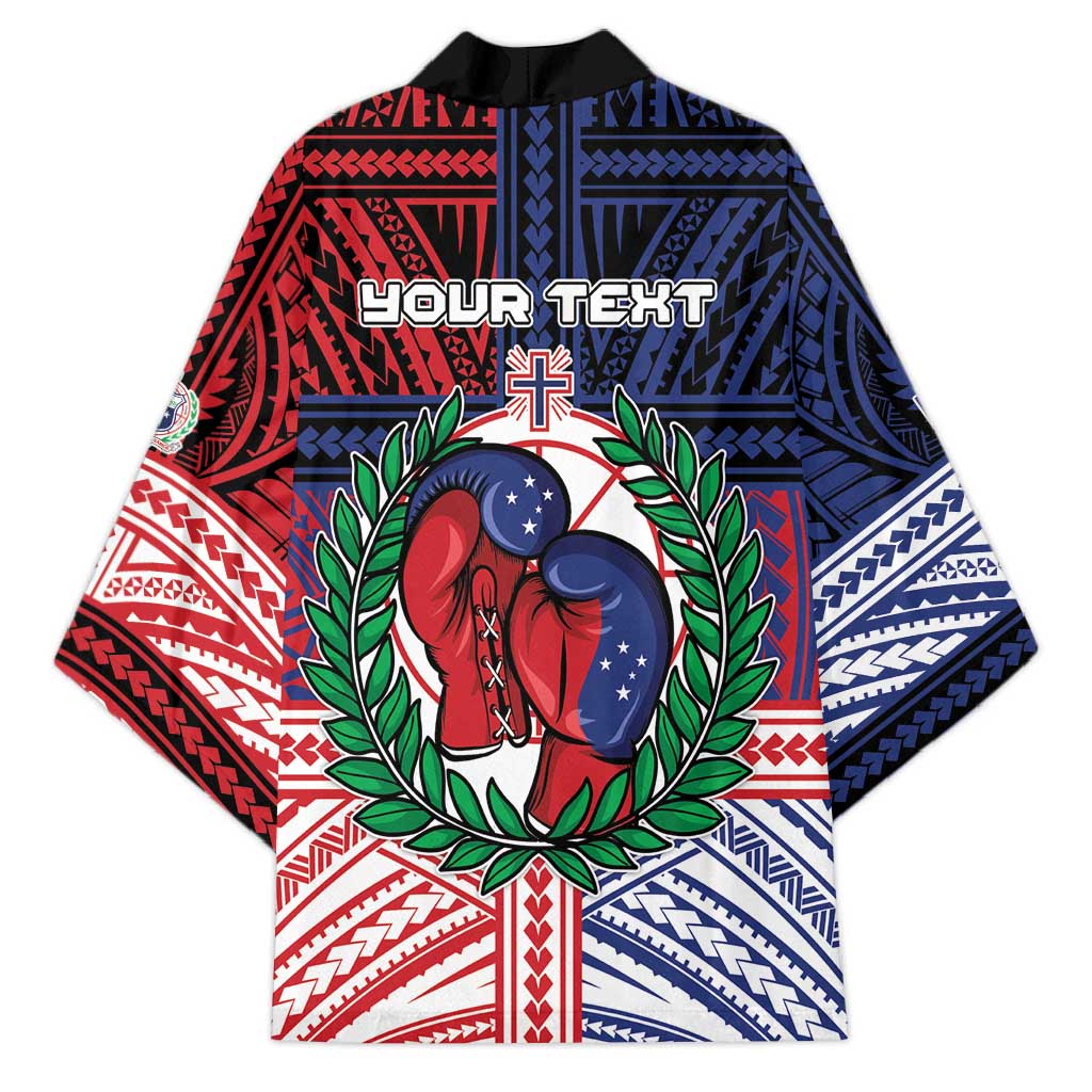 Personalised Samoa Boxing Kimono Samoan Boxer Funny Style DT05 - Polynesian Pride
