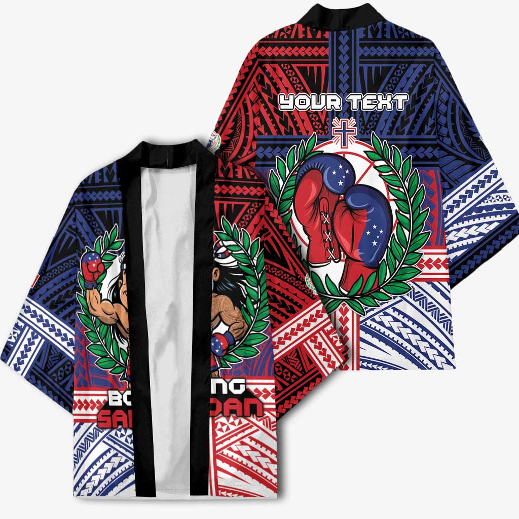 Personalised Samoa Boxing Kimono Samoan Boxer Funny Style DT05 - Polynesian Pride