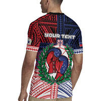 Personalised Samoa Boxing Rugby Jersey Samoan Boxer Funny Style - Polynesian Pride