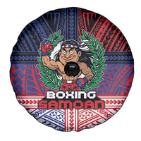 Samoa Boxing Spare Tire Cover Samoan Boxer Funny Style - Polynesian Pride