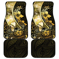Niue Car Mats Niuean Crab Waves Style DT05 - Polynesian Pride