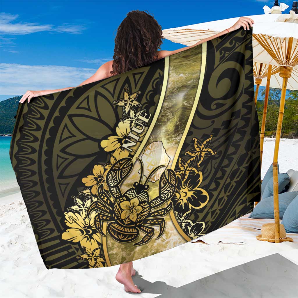 Niue Sarong Niuean Crab Waves Style