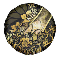 Niue Spare Tire Cover Niuean Crab Waves Style