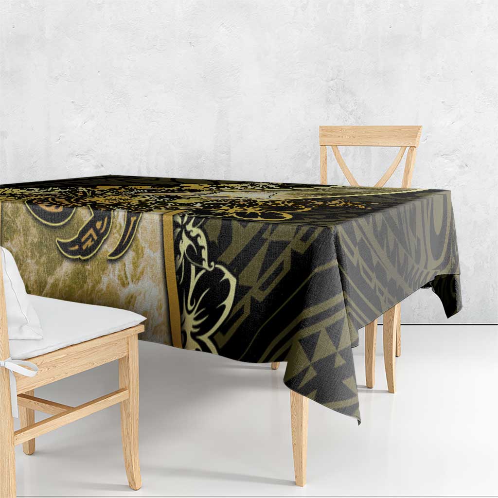 Niue Tablecloth Niuean Crab Waves Style DT05 - Polynesian Pride