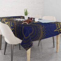 Nauru Tablecloth Hibiscus Polynesian Tribal Pattern