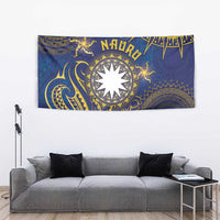 Nauru Tapestry Hibiscus Polynesian Tribal Pattern