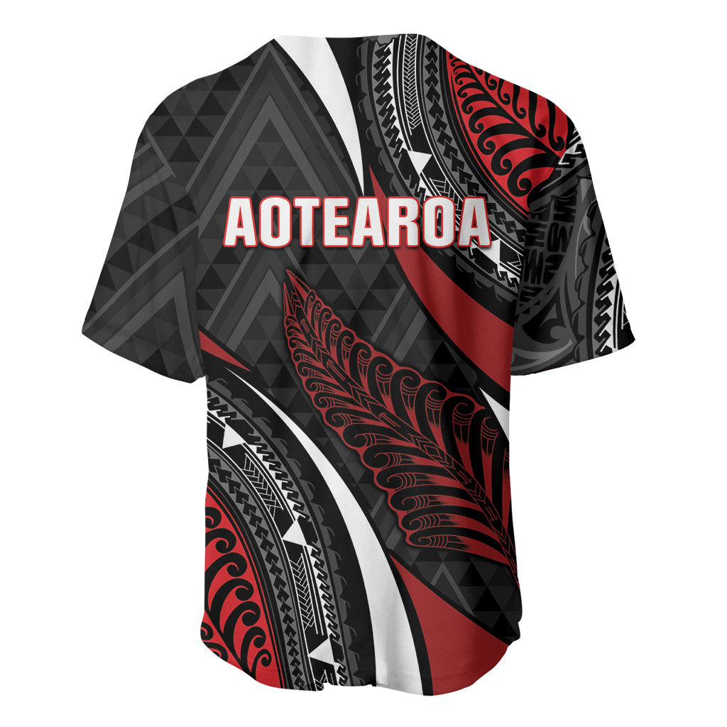 Aotearoa New Zealand Native Birds Map Baseball Jersey Silver Fern Tribal Pattern DT05 - Polynesian Pride
