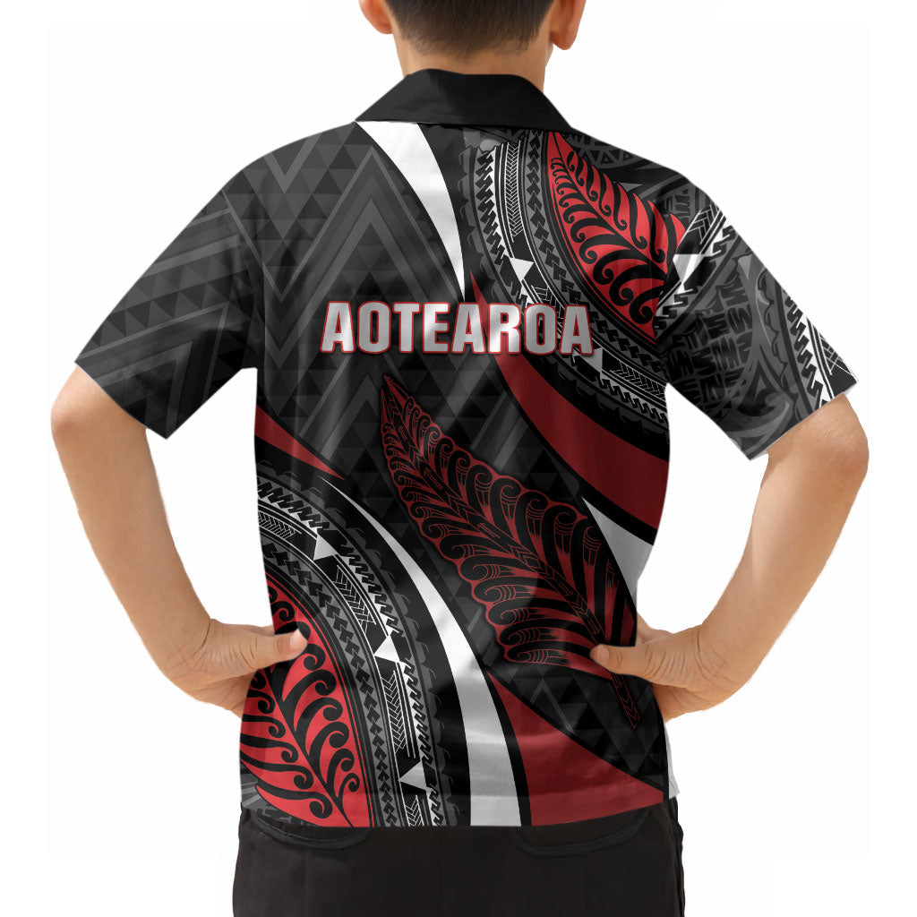 Aotearoa New Zealand Native Birds Map Hawaiian Shirt Silver Fern Tribal Pattern DT05 - Polynesian Pride