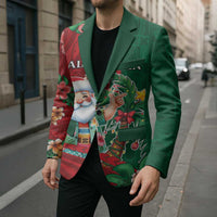 Hawaii Christmas Blazer Mele Kalikimaka Funny Hawaiian Santa - Polynesian Pride