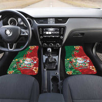 Hawaii Christmas Car Mats Mele Kalikimaka Funny Hawaiian Santa - Polynesian Pride