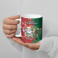 Hawaii Christmas Ceramic Mug Mele Kalikimaka Funny Hawaiian Santa - Polynesian Pride
