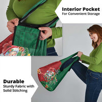 Hawaii Christmas Grocery Bag Mele Kalikimaka Funny Hawaiian Santa - Polynesian Pride