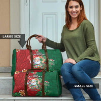 Hawaii Christmas Travel Bag Mele Kalikimaka Funny Hawaiian Santa - Polynesian Pride