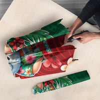 Hawaii Christmas Umbrella Mele Kalikimaka Funny Hawaiian Santa - Polynesian Pride