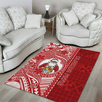 Tonga Christmas Area Rug Kilisimasi Fiefia - Polynesian Pride