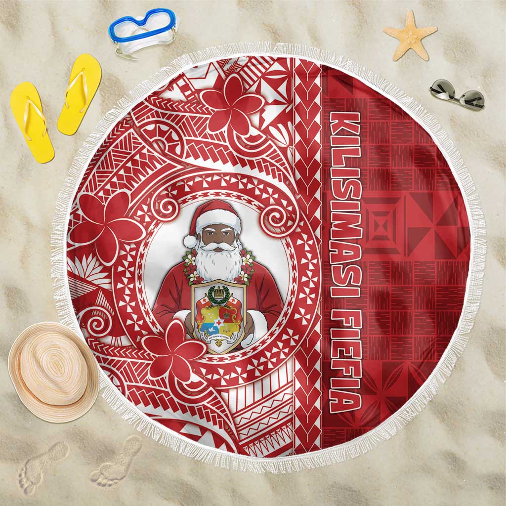 Tonga Christmas Beach Blanket Kilisimasi Fiefia - Polynesian Pride