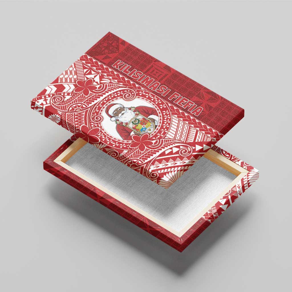 Tonga Christmas Canvas Wall Art Kilisimasi Fiefia - Polynesian Pride