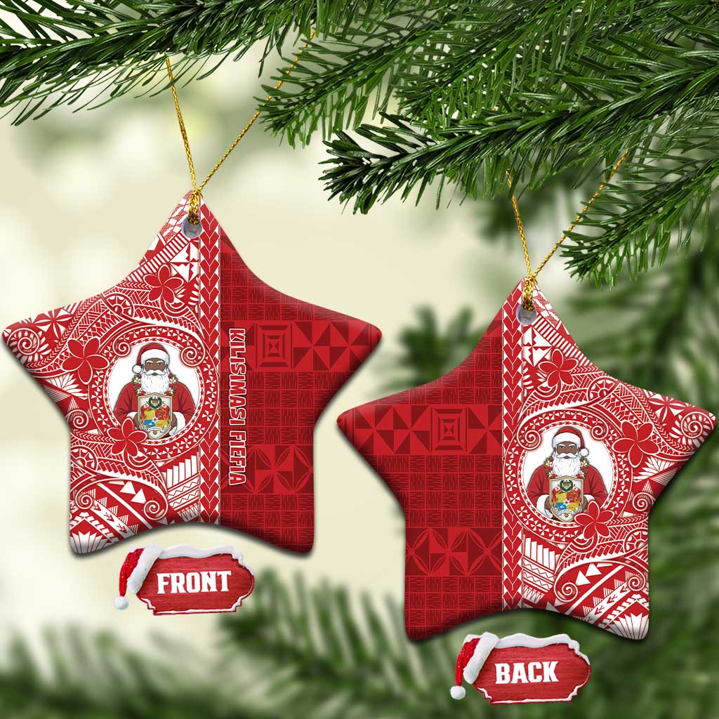 Tonga Christmas Ceramic Ornament Kilisimasi Fiefia - Polynesian Pride