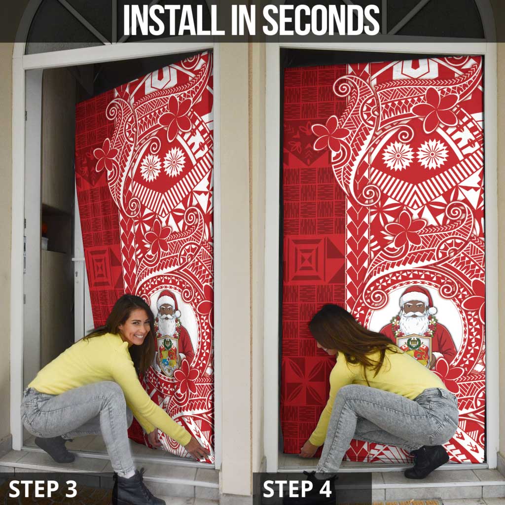 Tonga Christmas Door Cover Kilisimasi Fiefia DT05 - Polynesian Pride