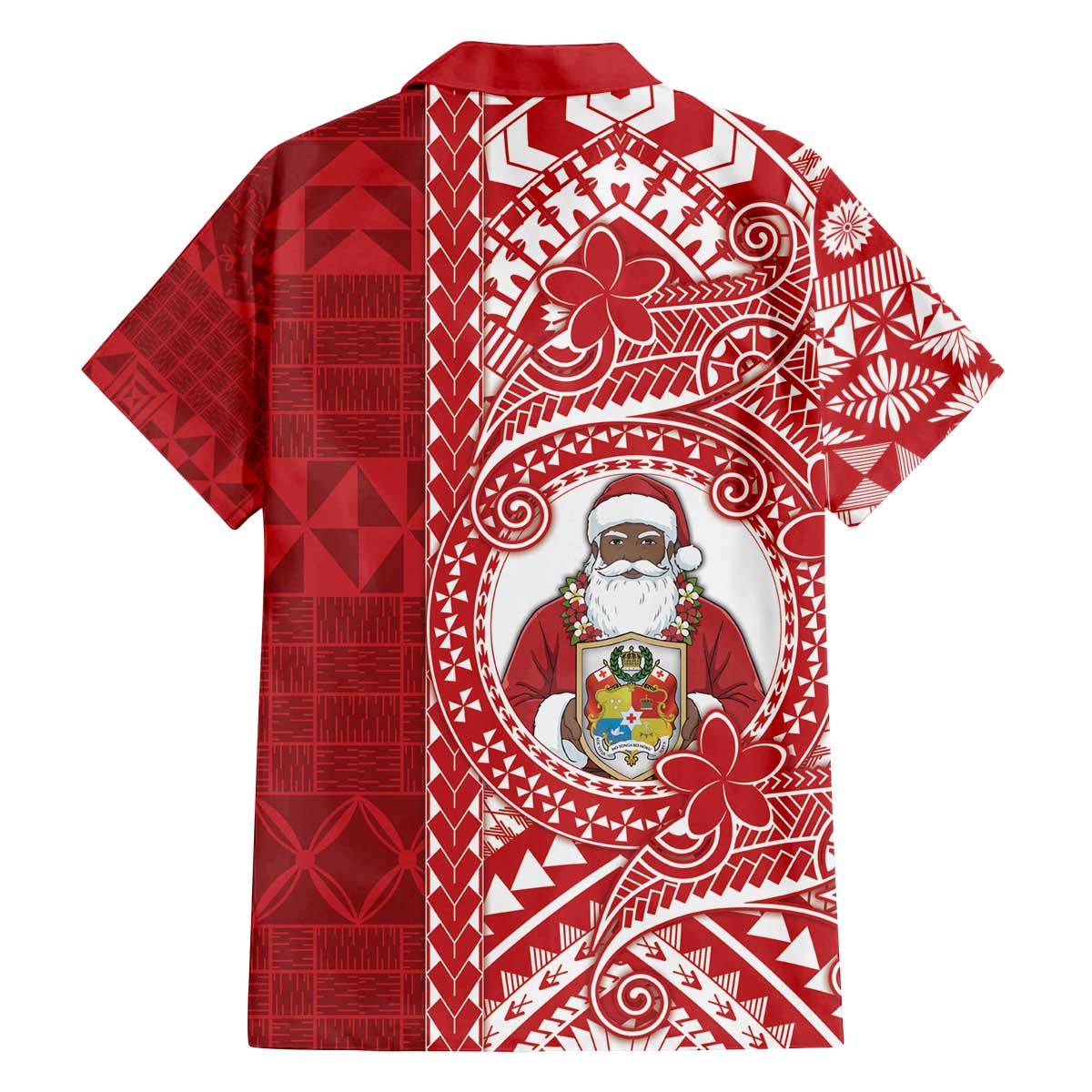 Tonga Christmas Family Matching Off The Shoulder Long Sleeve Dress and Hawaiian Shirt Kilisimasi Fiefia - Polynesian Pride