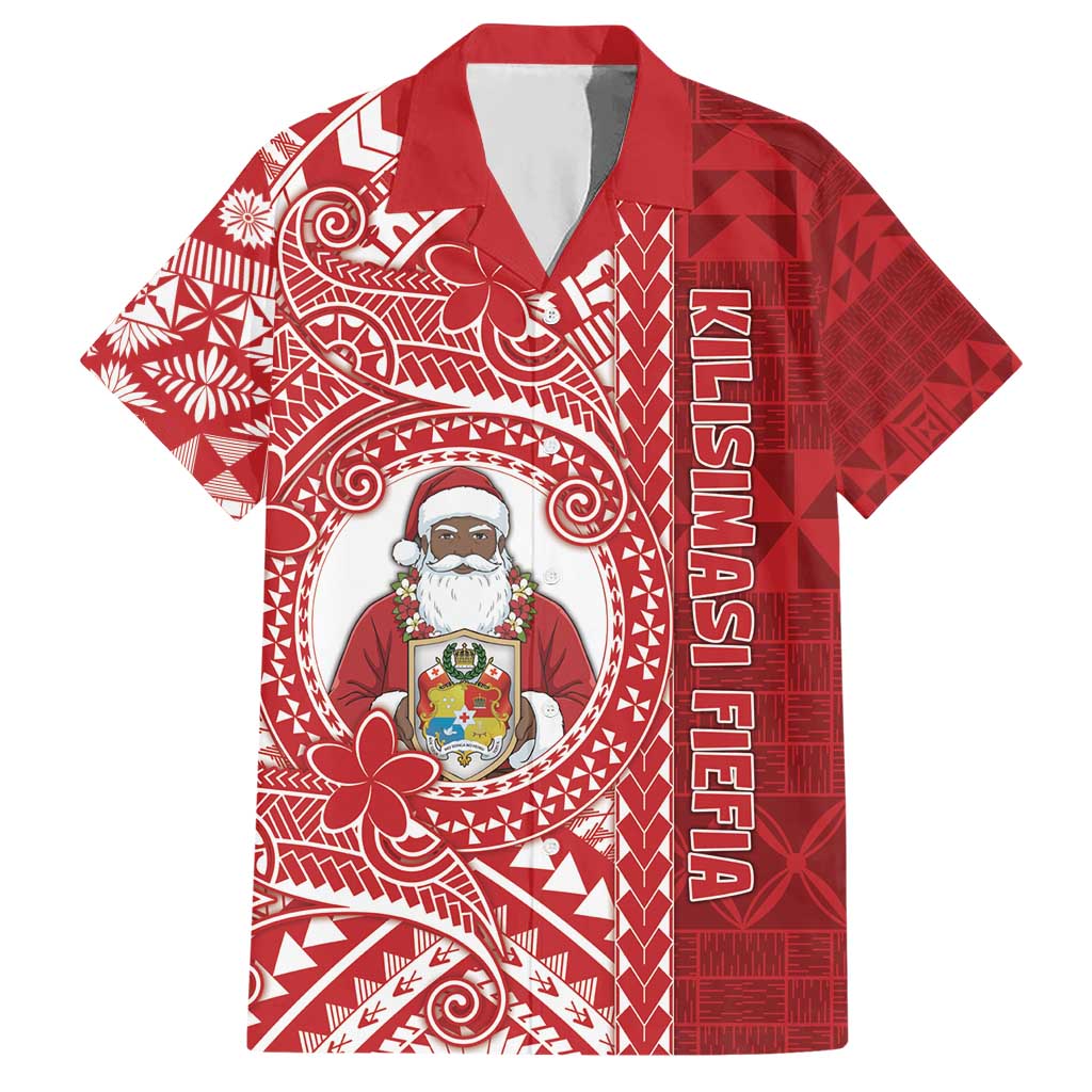 Tonga Christmas Hawaiian Shirt Kilisimasi Fiefia - Polynesian Pride
