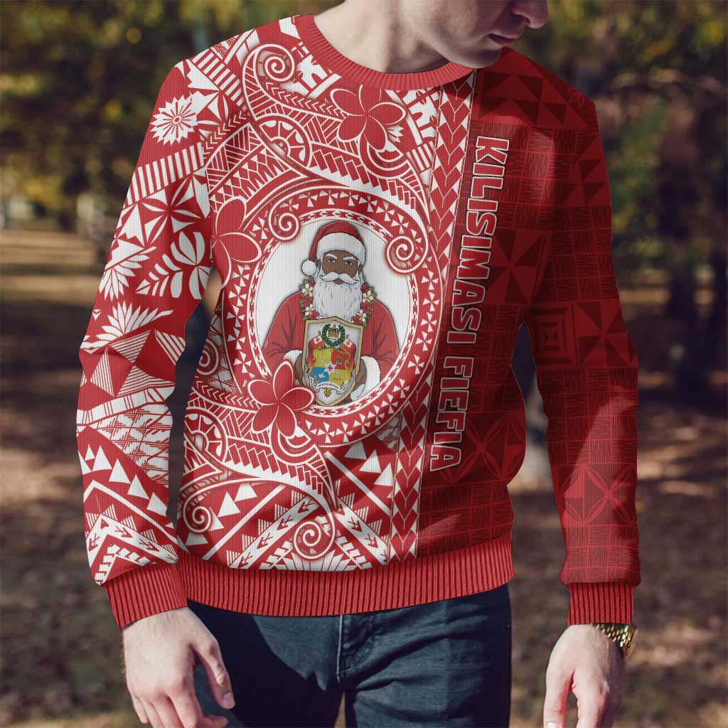 Tonga Christmas Ugly Christmas Sweater Kilisimasi Fiefia - Polynesian Pride