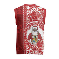 Tonga Christmas Knitted V-Neck Vest Kilisimasi Fiefia - Polynesian Pride