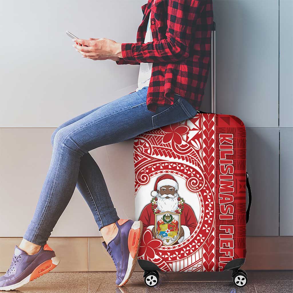 Tonga Christmas Luggage Cover Kilisimasi Fiefia - Polynesian Pride