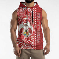 Tonga Christmas Sleeveless Hoodie Kilisimasi Fiefia - Polynesian Pride